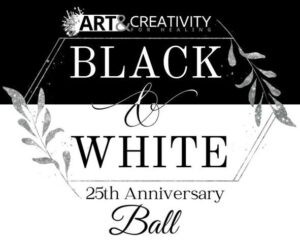 art4healing black and white ball 2025