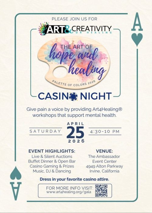 palette of colors fundraising gala 2026